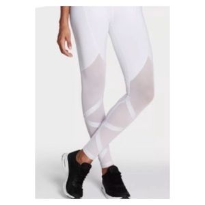 Victoria’s Secret Knockout White Mesh Leggings